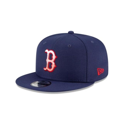 Sapca New Era Boston Red Sox MLB Americana Fade 9FIFTY Snapback - Albastri